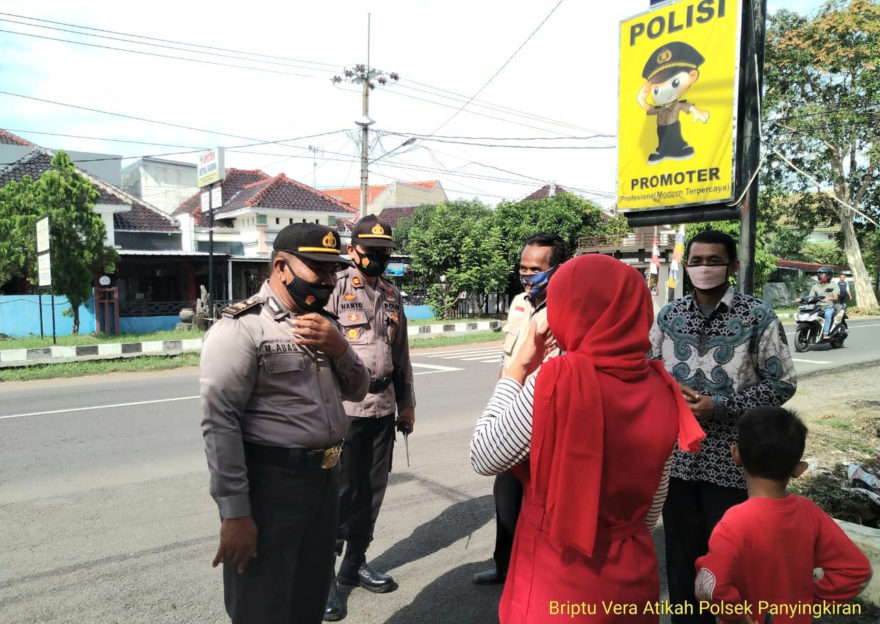 Polres Majalengka Polda Jabar Ingatkan Warga Terapkan 3M Untuk Patuhi Protokol Kesehatan